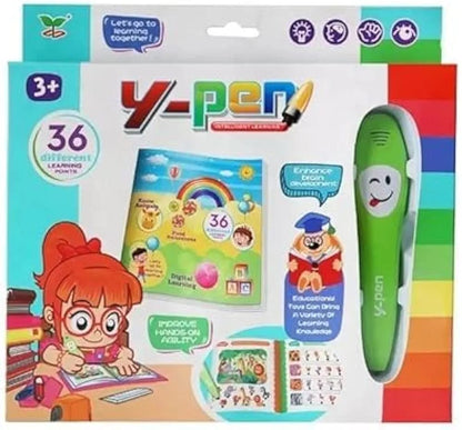 Kids Preschool Learning Book with Smart Talking Pen | 36 Interactive Learning Page